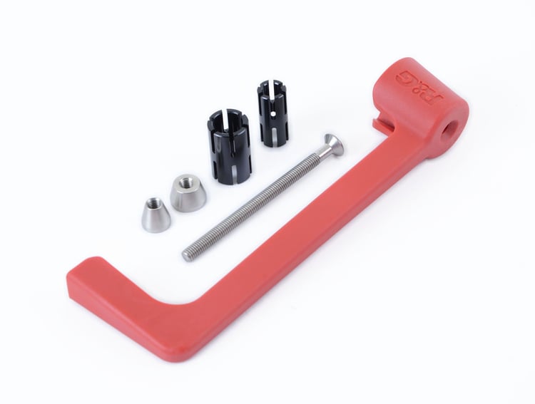 R&G 13-21mm Expanding Design Red Moulded Lever Guard
