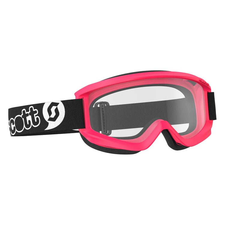 Scott Agent Pink Clear Goggle