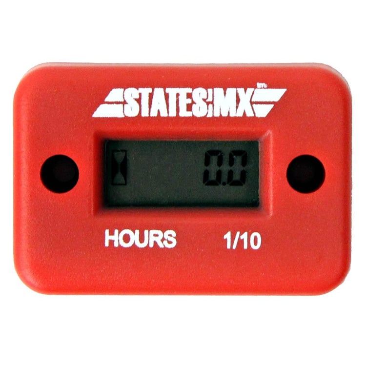 States MX Red Hour Meter