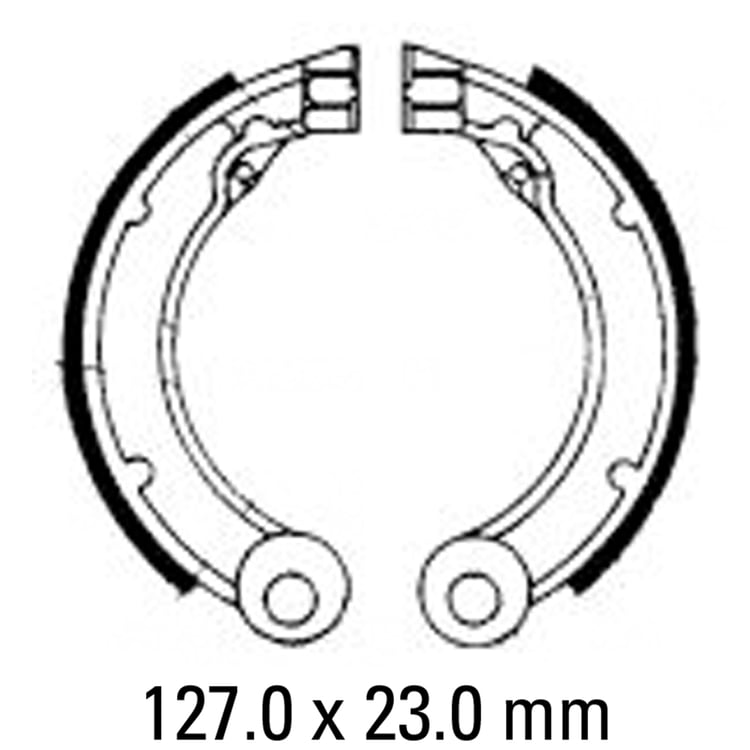 Ferodo FSB873A Eco Friction Brake Shoe Set