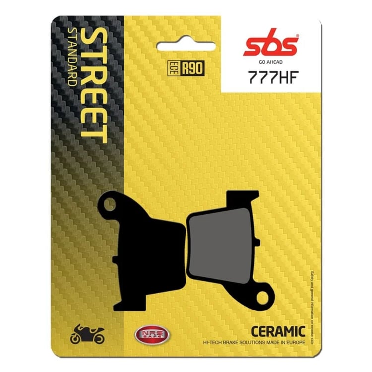 SBS Ceramic Front / Rear Brake Pads - 777HF