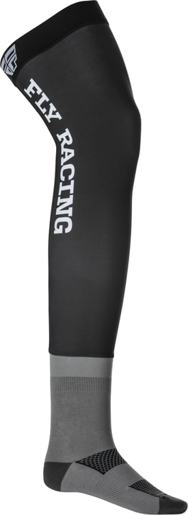 Fly Racing 2022 Black/Grey/White Knee Brace Socks