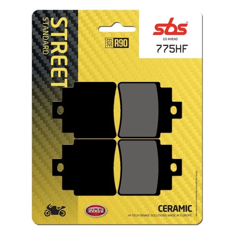 SBS Ceramic Front / Rear Brake Pads - 775HF