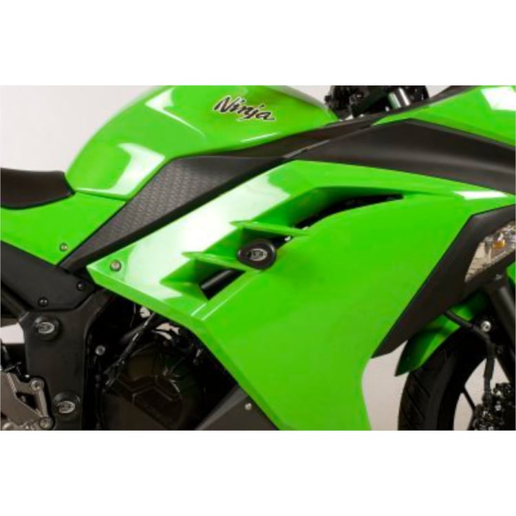 R&G Kawasaki Ninja 250/300 Black Aero Crash Protectors