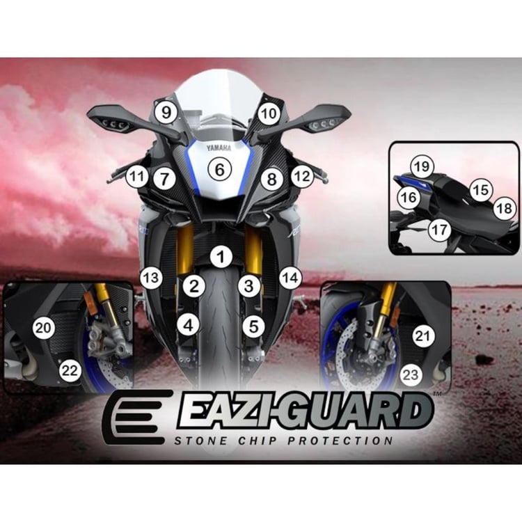 Eazi-Guard Yamaha YZF-R1M 2020 Gloss Paint Protection Film