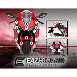 Eazi-Guard Honda CBR1000RR Gloss Paint Protection Film