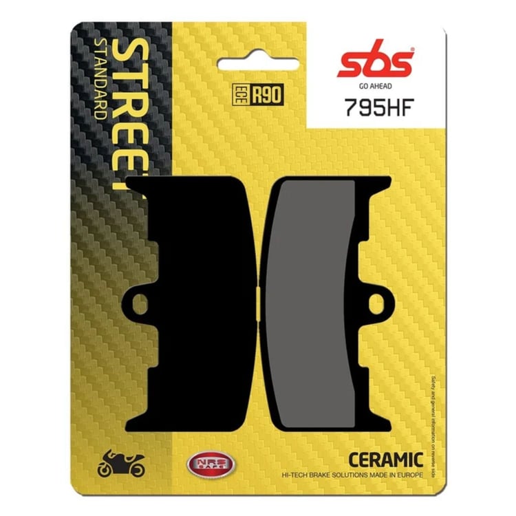 SBS Ceramic Front / Rear Brake Pads - 795HF