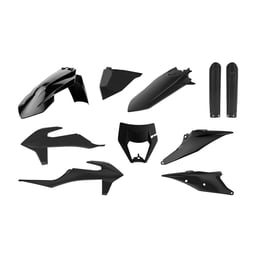 Polisport KTM EXC/EXCF 20-22 Black Enduro Plastic Kit