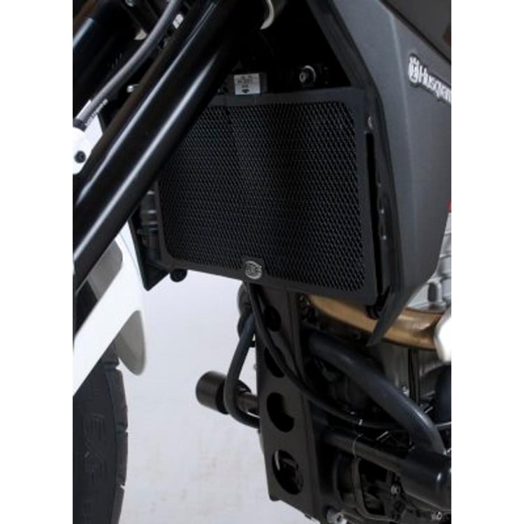 R&G Husqvarna TR650 Strada 12-13 / TR650 Terra 13-14 Black Radiator Guard