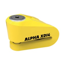 Oxford Alpha XD14 14mm Pin Yellow Stainless Disc Lock