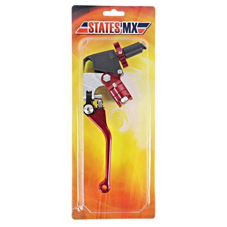 States MX Universal Red Fold/Flex Clutch & Lever Assembly