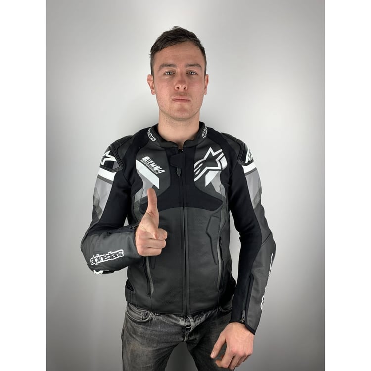 Alpinestars atem leather on sale jacket