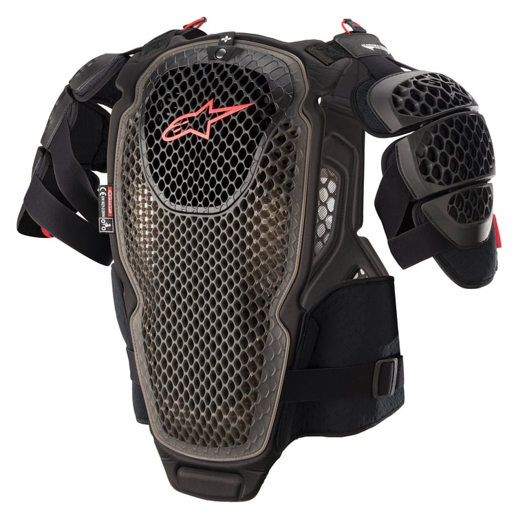 Alpinestars A-6 Black/Anthracite/Red Chest Protector