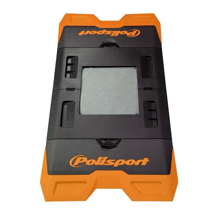 Polisport Orange/Black Foldable Bike Mat