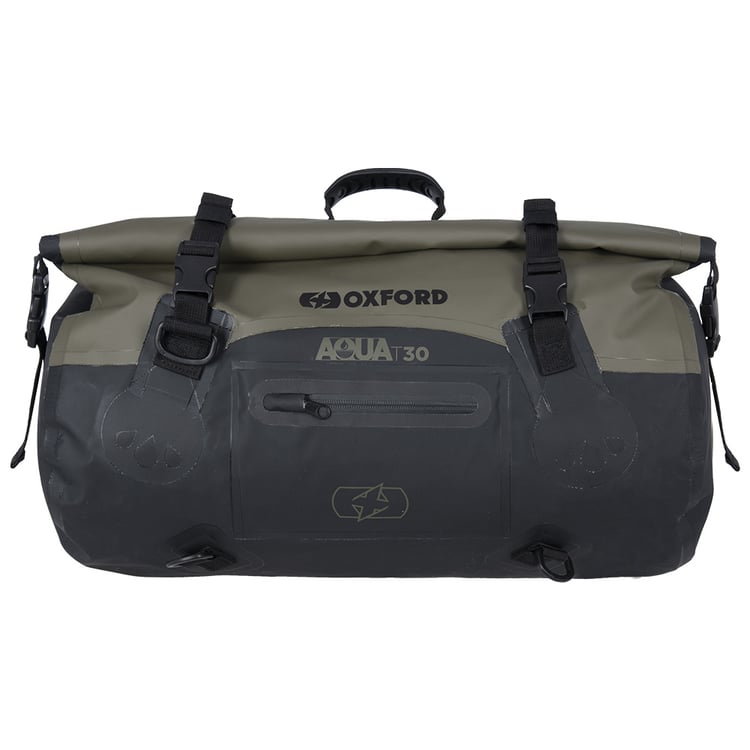 Oxford Aqua T30 Black/Khaki Roll Bag