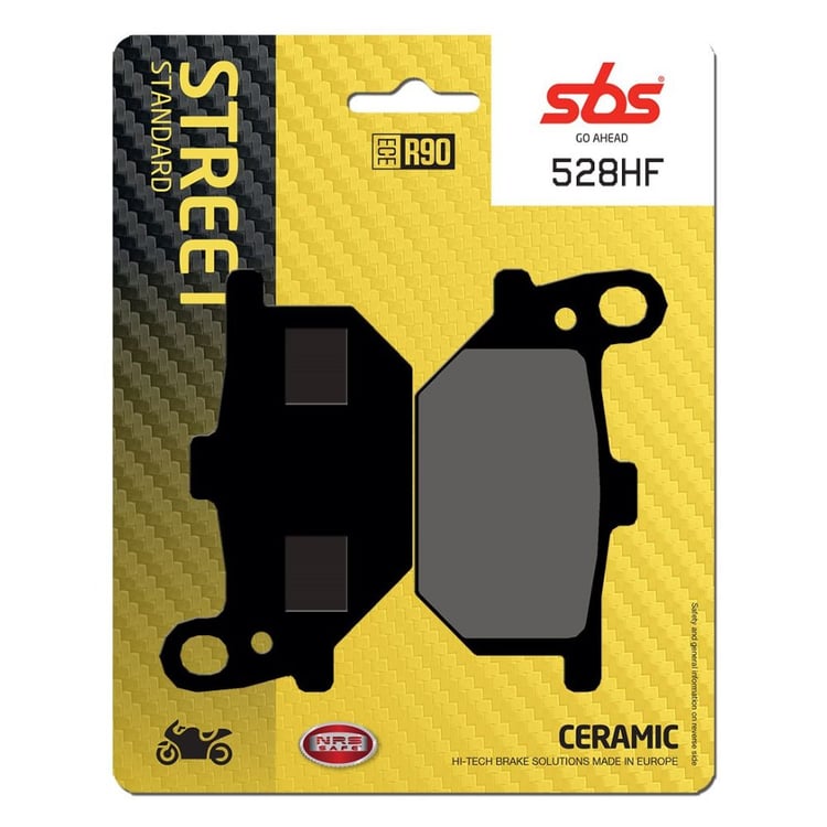 SBS Ceramic Front / Rear Brake Pads - 528HF