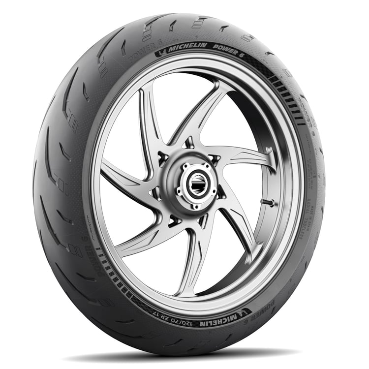 Michelin Power 6 120/70 ZR 17 (58W) Front Tyre