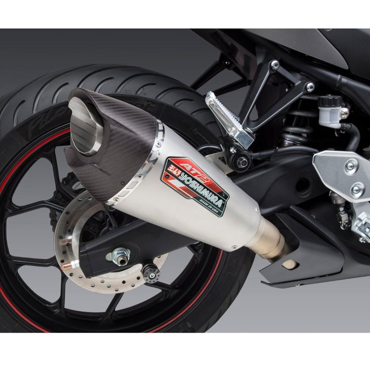 Yoshimura Yamaha YZFR3 AT2 Stainless Steel Slip On Exhaust