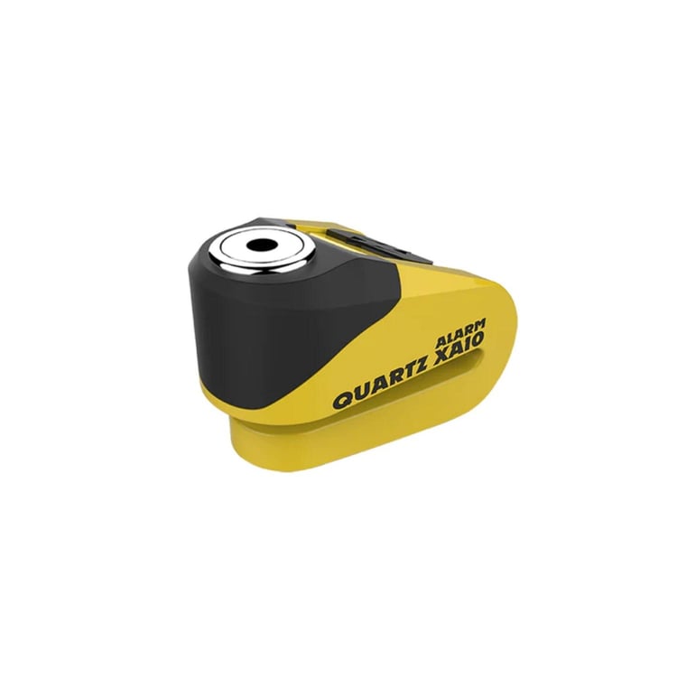 Oxford Quartz XA10 Yellow Alarm Disc Lock