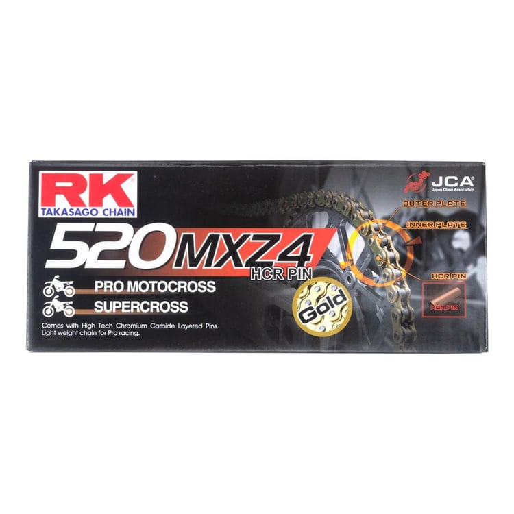 RK GB520MXZ4-120L Gold Chain