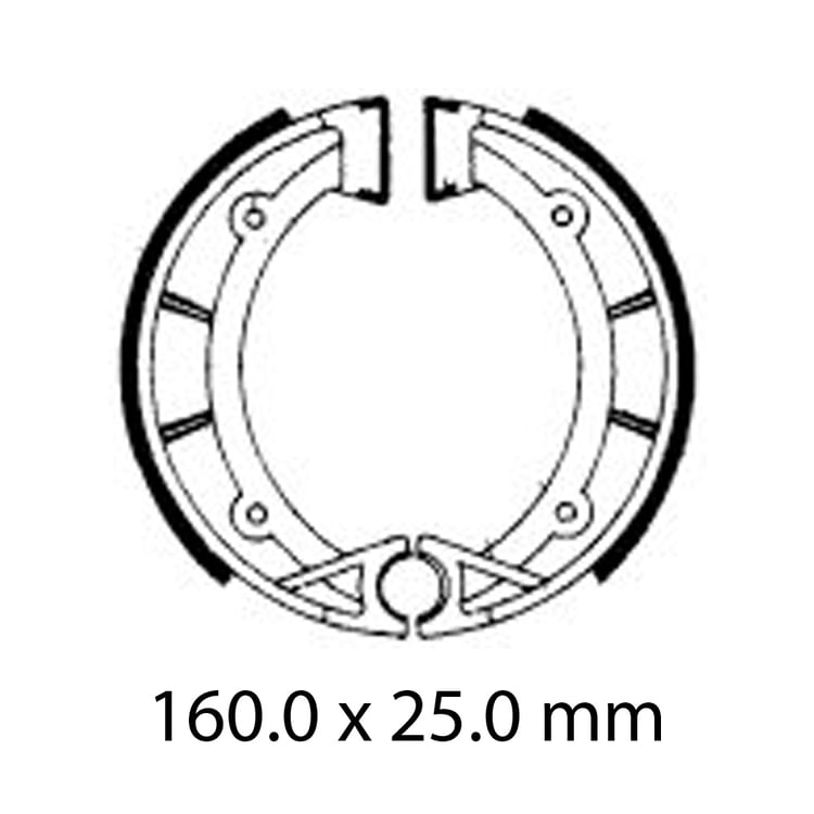 Ferodo FSB961 Brake Shoe Set