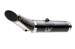 LeoVince LV Race Yamaha Tracer 9 21-22 dBA Stainless Black Full System Exhaust