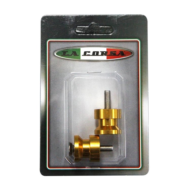 La Corsa 6mm Gold Rear Stand Pick Up Knobs