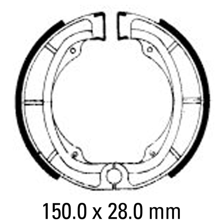 Ferodo FSB724 Brake Shoe Set