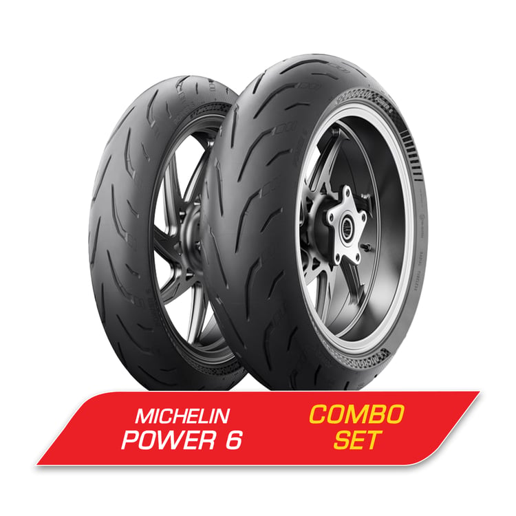 Michelin Power 6 120/70-190/50 Pair Deal