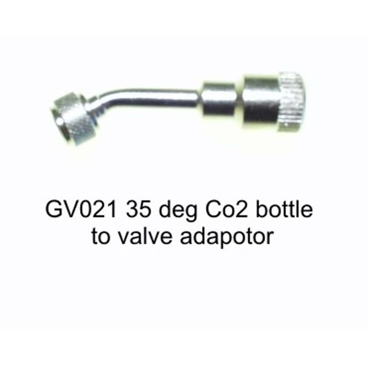 Cargol Co2 Adaptor 35 Degree Bend