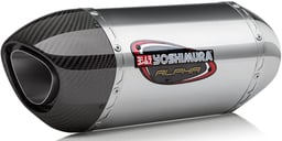 Yoshimura ALPHA Suzuki SV650 (17-20)/SV650X (19-20) Stainless Slip-On Exhaust/Stainless Muffler