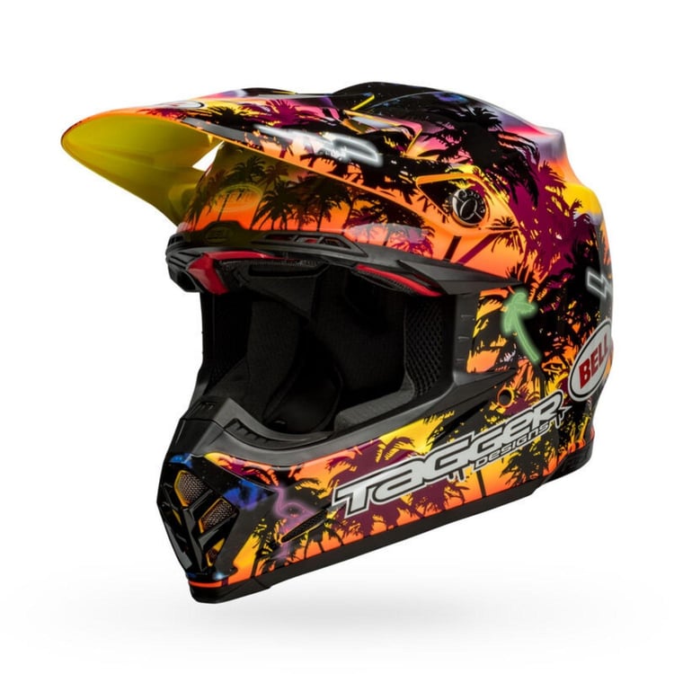 Bell Moto-9S Flex Tagger Tropical Fever Helmet