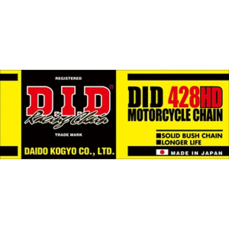 D.I.D 428HD (136) Non-O-Ring Chain