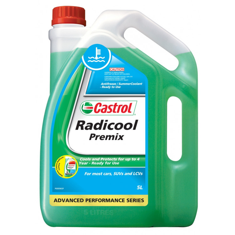 Castrol Radicool Premix Coolant - 5L