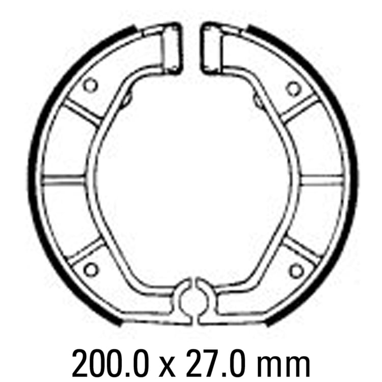 Ferodo FSB863 Brake Shoe Set