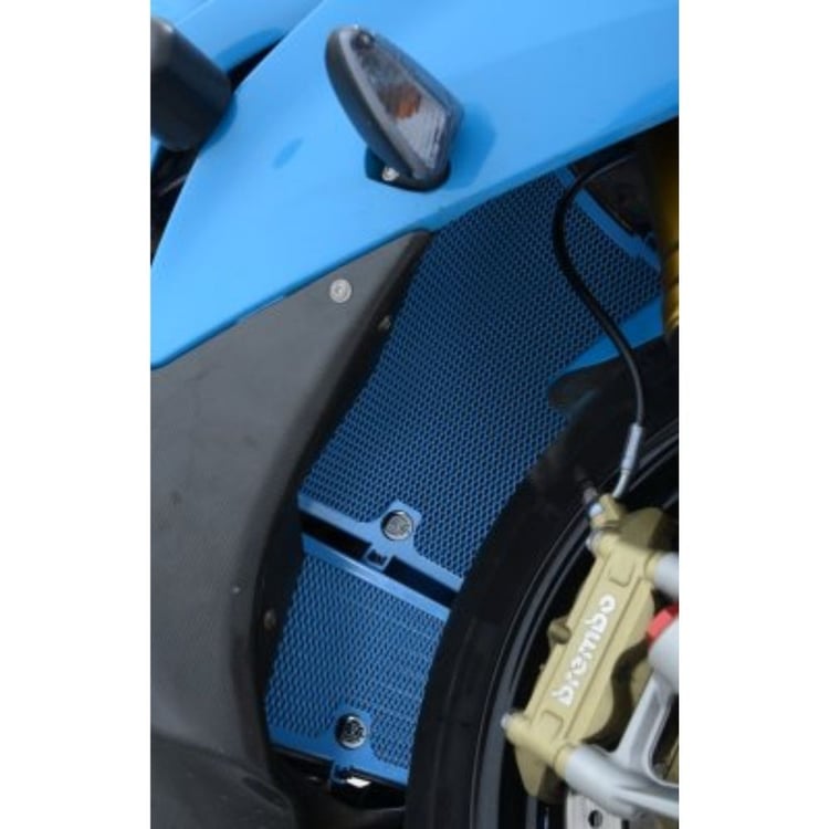 R&G BMW S1000RR/S1000R/HP4 Blue Radiator Guards
