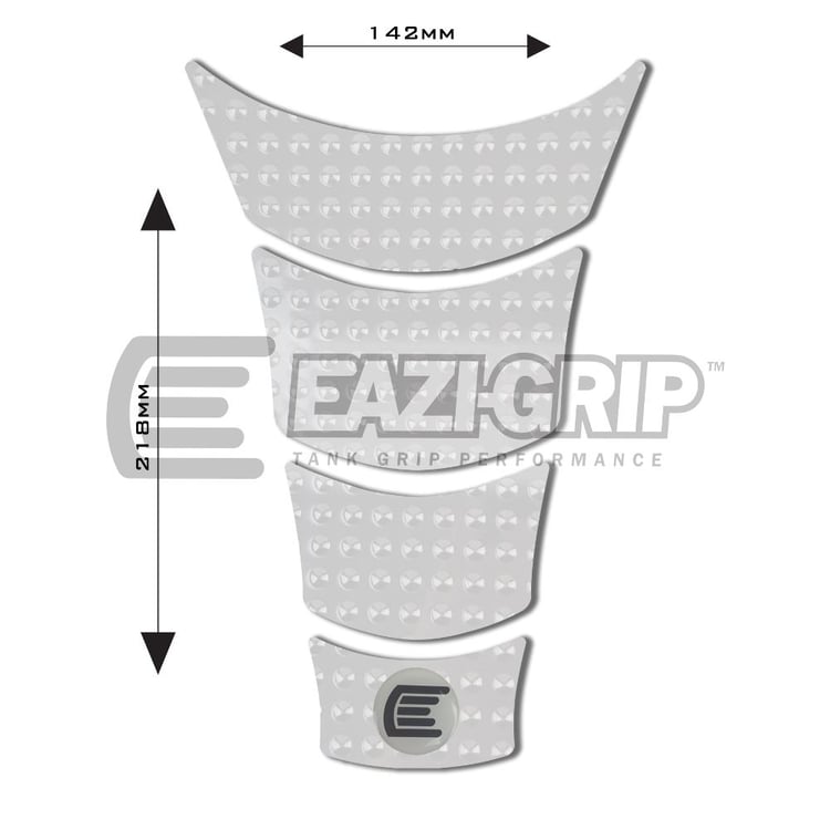 Eazi-Grip EVO A 142mm x 218mm Clear Centre Tank Pad