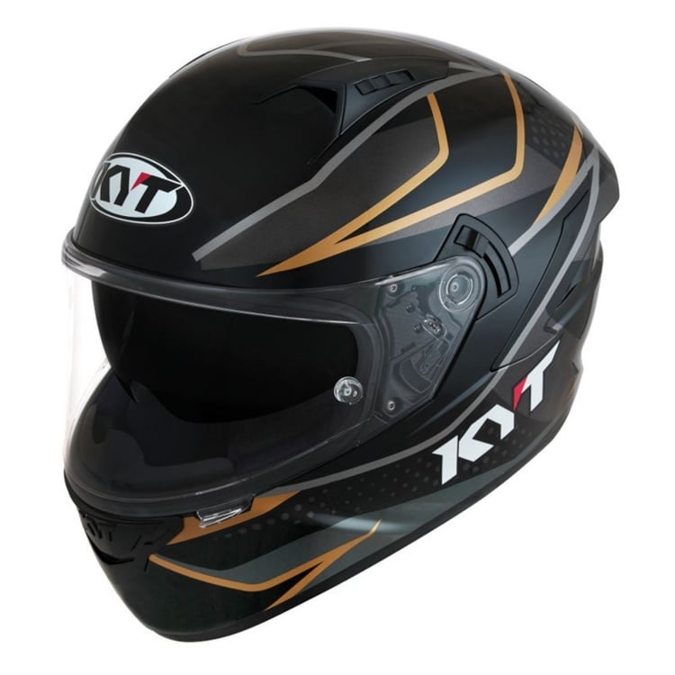 KYT NF-R Davo Replica Black/Grey/Gold Helmet