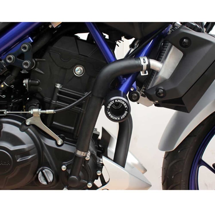 Oggy Knobbs Yamaha MT-03 15-24 Black Frame Slider Kit