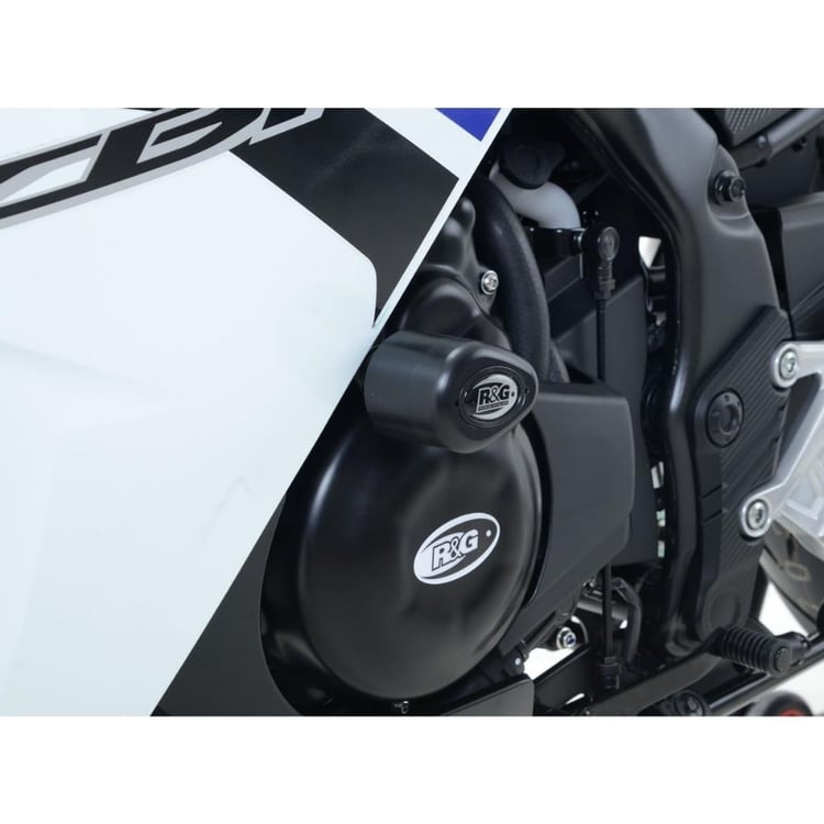 R&G Honda CBR500R 16-18 Black Aero Style Crash Protectors