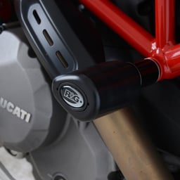 R&G Ducati Hypermotard 950/950 SP/RVE Black Aero Crash Protectors