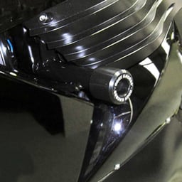 Oggy Knobbs Kawasaki ZX14 Ninja 06-11 Black Frame Slider Kit