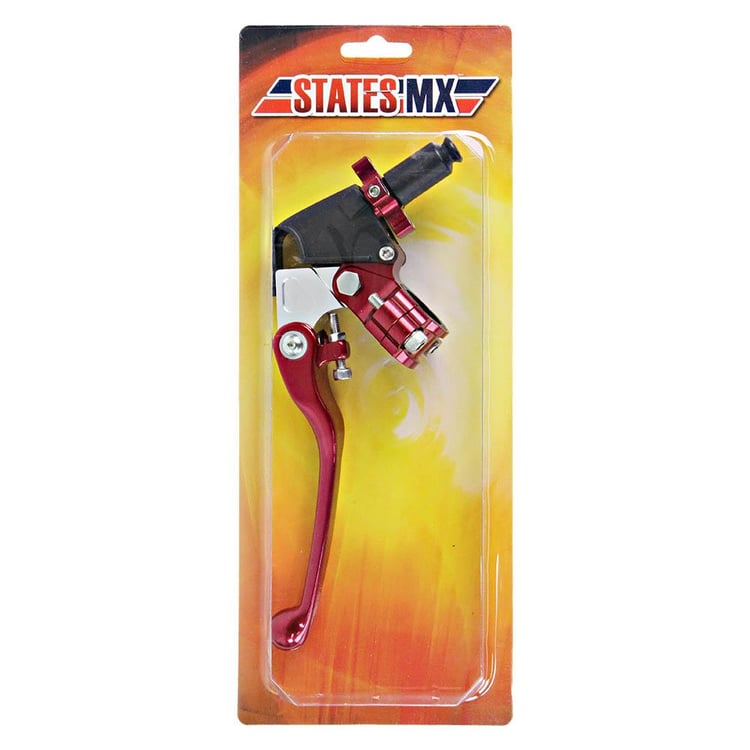 States MX Universal Red Standard Flex Clutch & Lever Assembly
