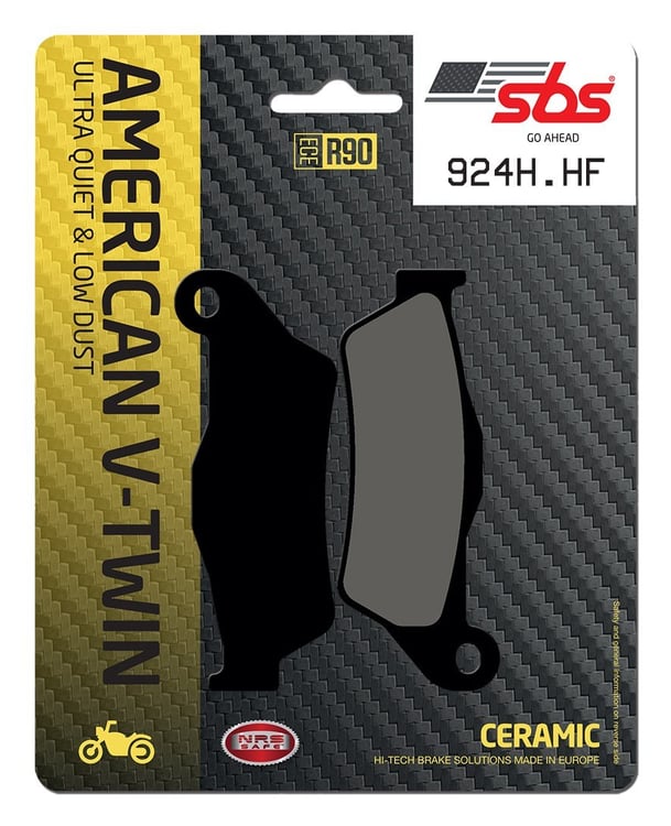 SBS HD Ceramic Front / Rear Brake Pads - 924H.HF