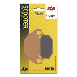 SBS Sintered Maxi Scooter Front Brake Pads - 154MS