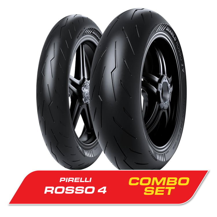 Pirelli Rosso 4 180/55-17 Pair Deal