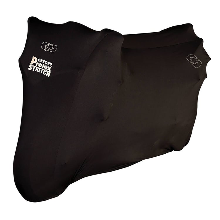 Oxford Protex Indoor Stretch Black Medium Motorcycle Cover