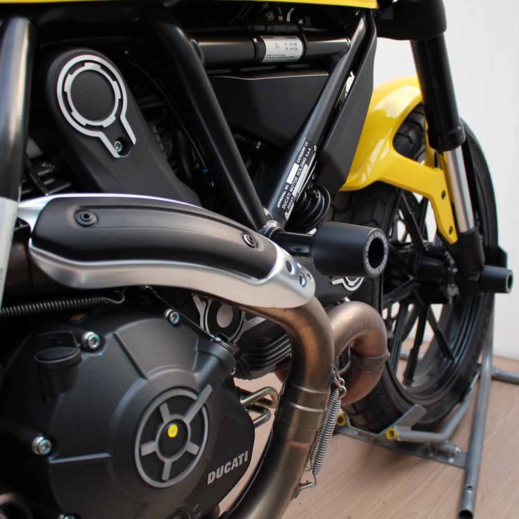 Oggy Knobbs Ducati Scrambler 15-20 Frame Slider Kit