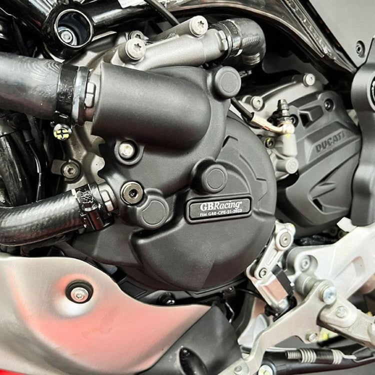GBRacing Ducati V2 DesertX Multistrada Monster Engine Case Cover Set