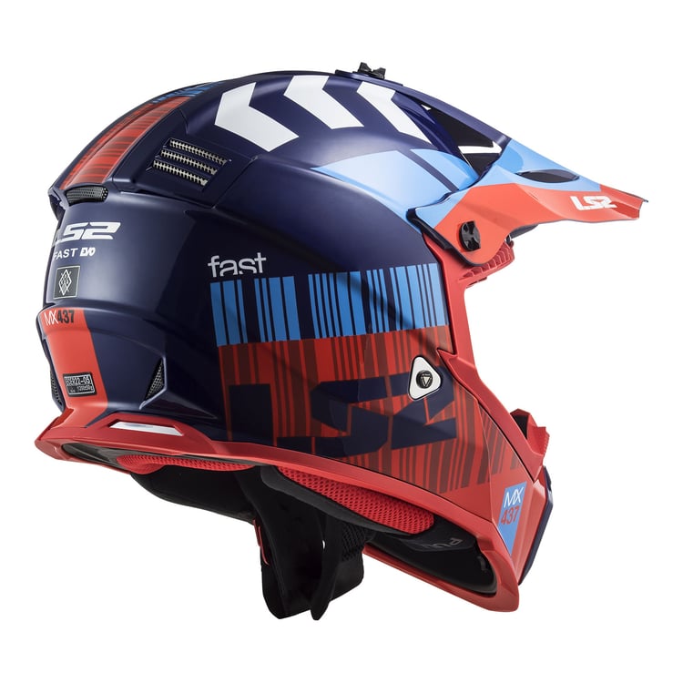 LS2 MX437 Fast Evo Xcode Helmet
